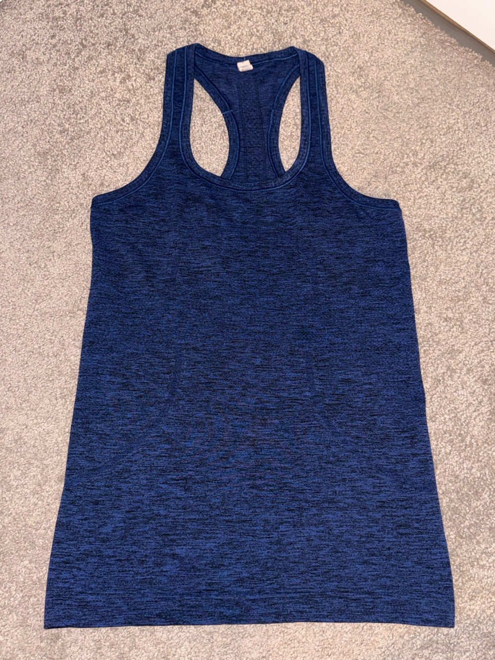 lululemon athletica Navy Blue Racerback Tank Top